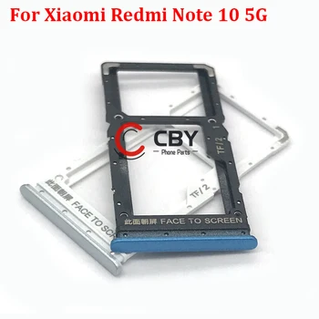 Untuk Xiaomi Redmi Note 10 5G 10S 11S 4G 11SE Redmi 10C Tempat Baki Slot Kartu Sim Soket Pembaca Kartu Sim Suku Cadang Pengganti