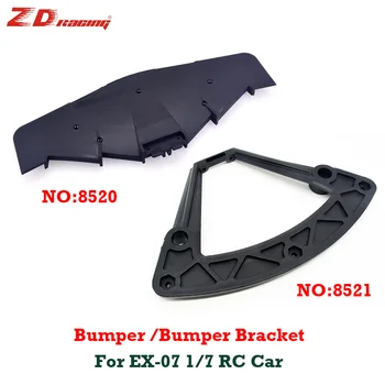 ZD Racing 1/7 Bumper Depan Mobil RC dan Braket Bumper Untuk Suku Cadang Asli EX-07 #8520 #8521