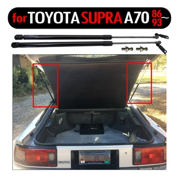 untuk Toyota Supra 1986-1993 Generasi Ketiga (A70) 2 Buah Pintu Belakang Bagasi Boot Gas Dikenakan Penyangga Gas Peredam Penyangga Angkat