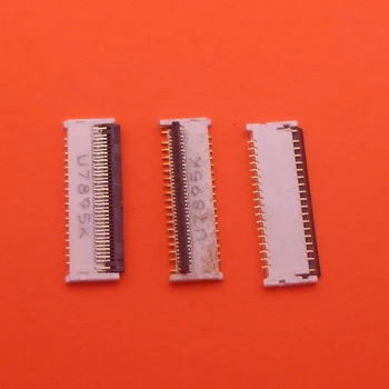 1-10 buah Konektor FPC Layar LCD 35 Pin untuk Samsung Galaxy Tab A 10.1 SM-T580 T580 T585 T587 Papan Induk Steker Port Layar