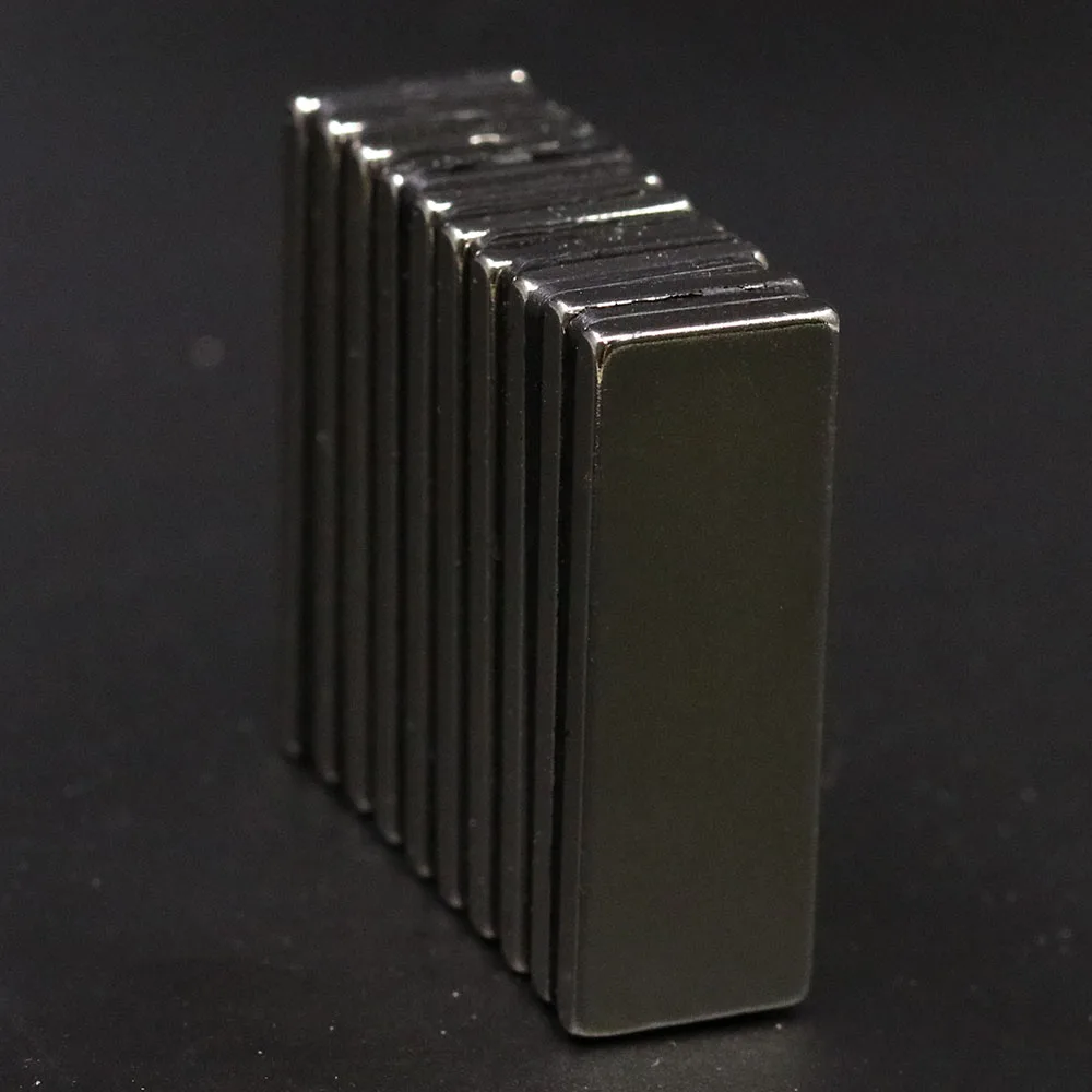 1/2/5/10 Buah Magnet Neodymium 40x15x3 40mm x 15mm x 3mm Blok N35 NdFeB Imanes Magnet Permanen Kuat Super Kuat - 5