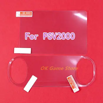 1 set / lot Penutup Pelindung Film Bening Set Lengkap Depan Belakang untuk Sony Psvita PS Vita PSV 2000 Pelindung Layar Ramping
