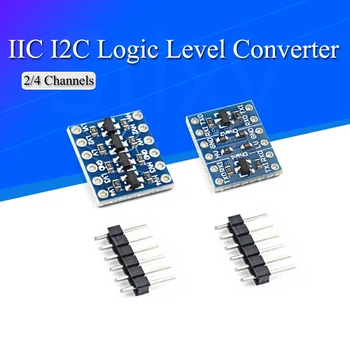 10 Buah 2/4 Saluran IIC I2C Konverter Level Logika Modul Dua Arah 3.3 V ke 5V Shifter untuk Arduino