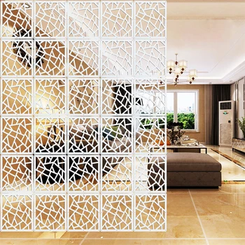 12 Buah Layar Gantung Dinding Eropa Pembagi Ruang Tamu Sederhana Modern Tirai Layar Lipat Partisi Dekorasi Rumah 29x29cm