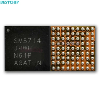 2-50 Buah / Banyak SM5714 Pengisian IC untuk Samsung A8S G8870 A125 Galaxy A12 A22 Chip IC Daya
