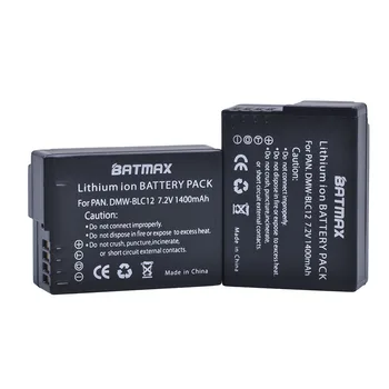2 (Pak) Baterai DMW-BLC12 Baterai BLC12PP BLC12E BLC12 Untuk Panasonic Lumix DMC-FZ200 DMC FZ200 G5 G6 GH2 BTC6 DMW-BTC6 DMC-GH2