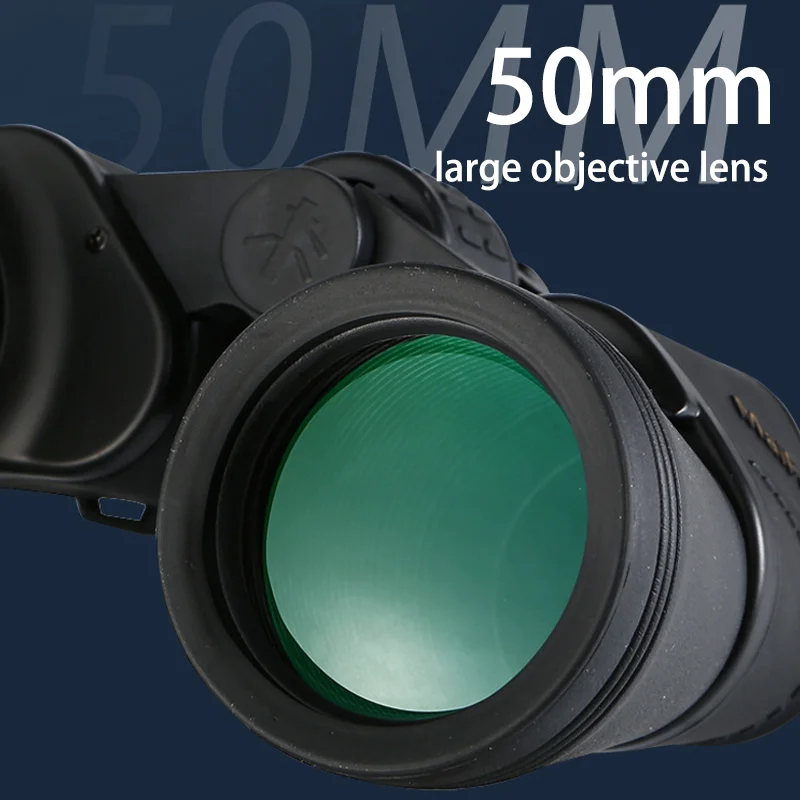 20x50 HD Profesional Kuat Teropong Lensa Mata Besar Bidang Besar Lapisan FMC BAK4 Prisma Luar Ruangan Berburu Berkemah Teleskop - 2