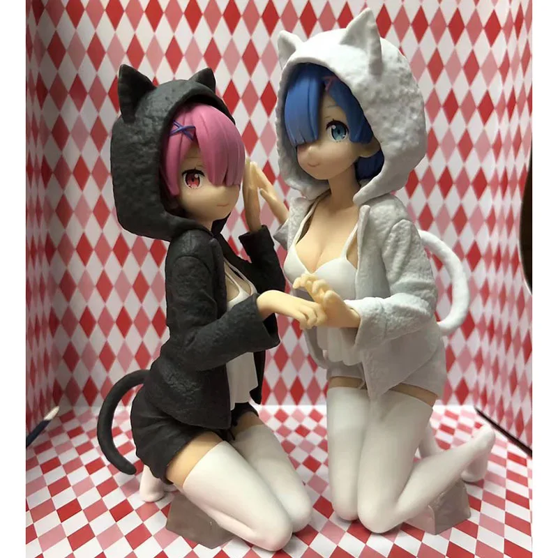 28CM Re: Hidup di dunia yang berbeda dari zero re zero rem figur Model Aksi PVC Koleksi Mainan Dewasa Anime Hadiah Boneka - 2