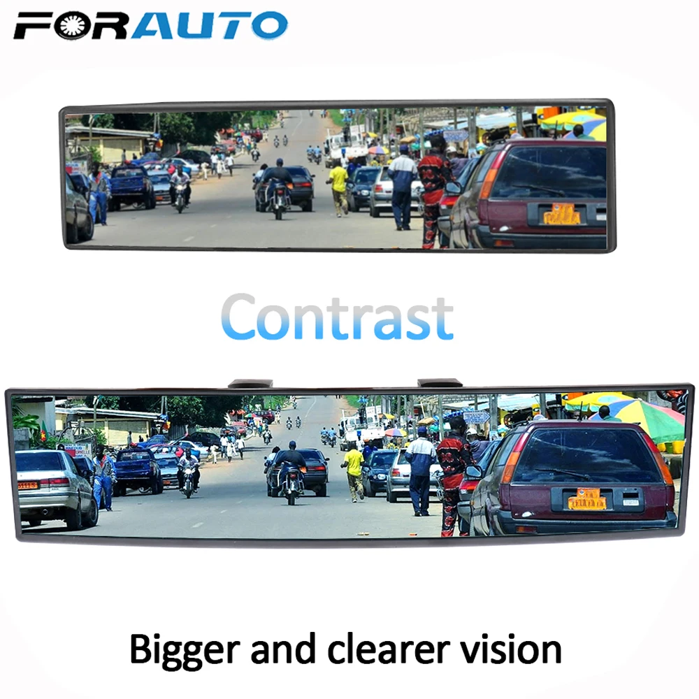 300mm Sudut Pandang Besar Panoramic Auto Assisting Mirror Kaca Spion Mobil Kaca Spion Bayi Aksesori Interior Mobil - 0