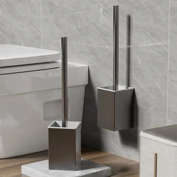 304 Stainless Steel Toilet Brush Bathroom Cleaning brush Holder With Toilet Brush wall mount набор в ванную комнату