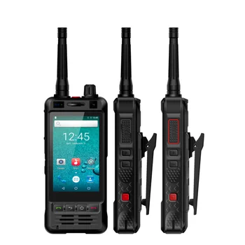3G Wifi Radio W5 Android 6.0 Ponsel PTT Radio Walkie Talkie UHF IP67 Kamera 5MP Pemancar POC Radio internet ZELLO Asli