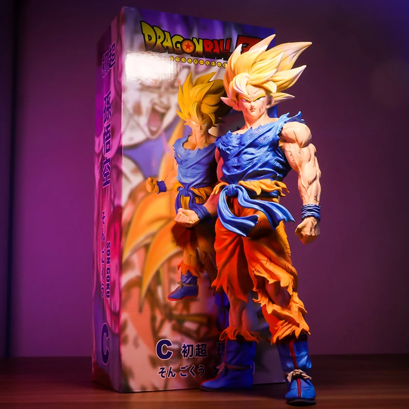 43cm Sosok Dragon Ball Z Son Goku Figur Aksi GK Super Saiyan Vegeta Figur Anime Koleksi Model Patung PVC Hadiah Mainan - 2