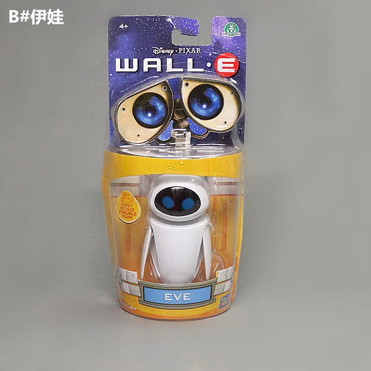 5-6 cm Disney Wall-E Robot Wall E dan Eve PVC Aksi Figur Mainan Koleksi Model Boneka - 3