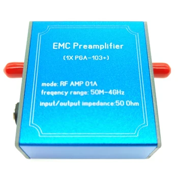 50 M-4 GHz LNA, PGA-103 + EMC EMI Medan Magnet Probe Penguat Sinyal Preamplifier AMP