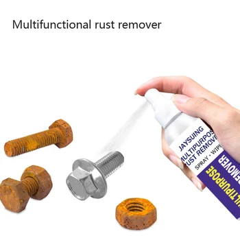 50ml Rust Remover Rust Inhibitor Derusting Spray Pembersih Perawatan Mobil Cat Krom Logam Pelumas Anti Karat Bersih untuk Mobil