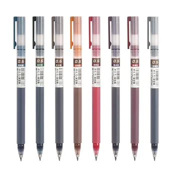8 Buah / set Pena Gel Kreatif 8 Warna Pena Tinta Warna 0.5 Mm untuk Perlengkapan Alat Tulis Lukisan Spidol Sekolah Pena Netral