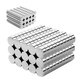 80 Buah / Banyak 4X2 6x2 5x2 6x1mm Magnet Magnet Bulat Panas Magnet Kuat Magnet Neodymium Tanah Jarang 5x3