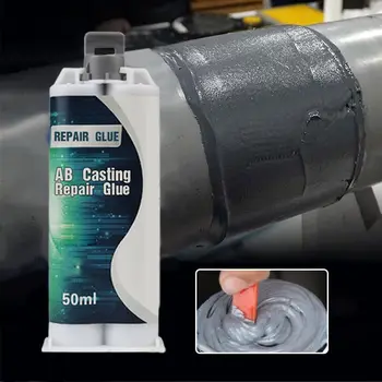 AB Casting Repair Glue Besi Cor Perekat Perbaikan Kekuatan Tinggi Tahan Panas Agen Perbaikan Industri Las Dingin