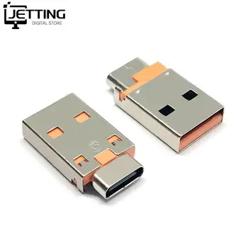 Adaptor OTG USB A Tipe Pria Ke USB 3.1 Wanita Konverter Pengisi Daya Fas Steker USB ke Tipe-C Aksesori Konektor USB C