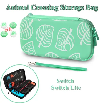 Animal Crossing Tas Penyimpanan untuk Nintendo Switch OLED Lite Hard Case NS Konsol Membawa Tas Travel Portabel Aksesori Permainan