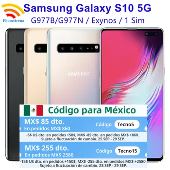 Asli Samsung Galaxy S10 5G G977N Tidak Terkunci 5G 6.7