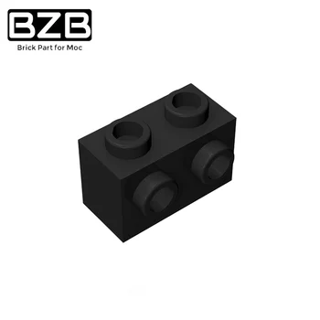 BZB MOC 11211 1X2 Satu Sisi dengan Transisi Benjolan Bata Teknologi Tinggi Kreatif Blok Bangunan Model Anak-anak DIY Mainan Teknis Hadiah Terbaik
