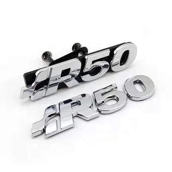 Bagasi Mobil Emblem Chrome R50 Logo Grille Depan Untuk VW 7L9853679