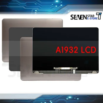Bagian Laptop GOUZI Layar LCD Baru A1932 A2179 untuk Macbook Air Retina 13.3 Inci 2018 2019 Tahun Tampilan Monitor LCD EMC3184 MRE82