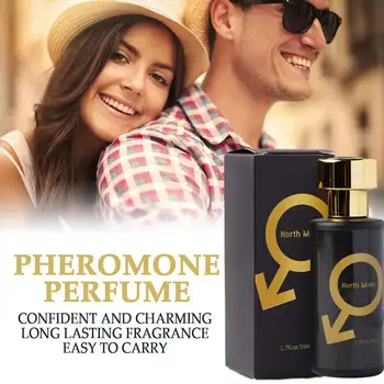 Baru 50ml Parfum Feromon Erotis Wewangian Seksi Rayuan Menggoda Pasangan untuk Wanita Pria Seksi Menciptakan