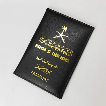 Baru Arab Saudi Paspoort Pemegang Perjalanan Wanita Pu Kulit Penutup untuk Paspor Fashion Lucu Diplomatik Paspor Case Perlindungan