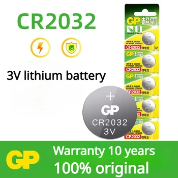 Baterai Lithium CR2032 DL2032 ECR2032 BR2032 CR 2032 Sel Koin Tombol 3V untuk Jam Tangan Kalkulator Remote Control Mobil