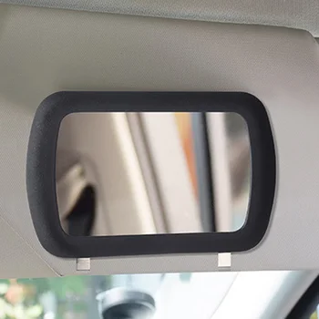 Cermin Rias Mobil Pelindung Matahari Mobil Portabel Baja Tahan Karat Mobil Cermin Hd Cermin Interior Mobil Gaya Mobil Universal