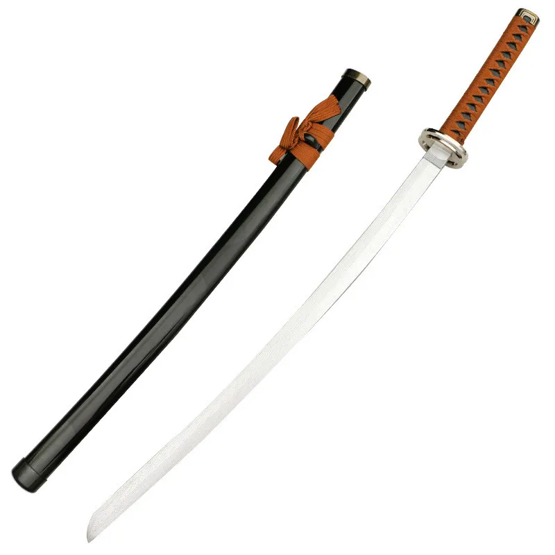 Cosplay Rurouni Kenshin Katana Pedang Rakitan Bambu Bermain Peran Film Himura Kenshin Model Senjata 104cm - 1