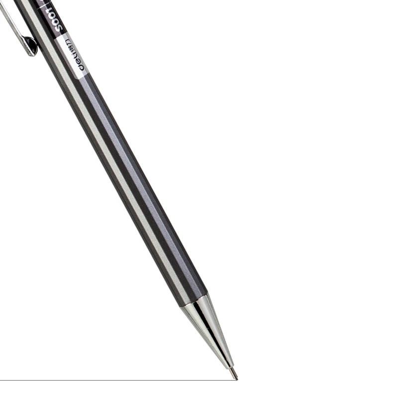 DELI Pensil Mekanik Full Metal Berkualitas Tinggi 0.5 / 0.7 Lapices Untuk Perlengkapan Sekolah Melukis dan Menulis Profesional - 3