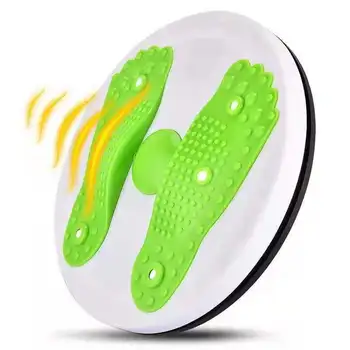 Disk Puntir Besar Mesin Puntir Kebugaran Rumah Pijat Perut Meja Putar Magnet Peralatan Olahraga Pelat Keseimbangan Pelintir Pinggang