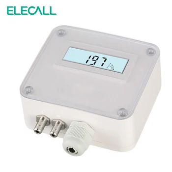 ELM110 / 112/116 pemancar tekanan diferensial mikro Sensor tekanan pemancar tekanan udara 100-1000pa