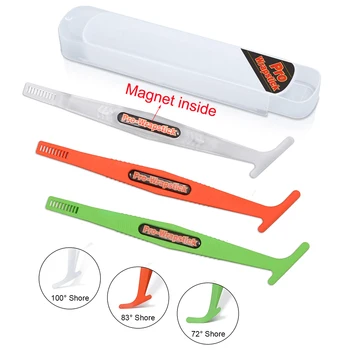 Ehdis 1/3pcs Carbon Fiber Vinyl Magnet Stick Pembersih Kaca Mobil Warna Film Menginstal Pro Bungkus Mikro Pengikis Tepi Menyelipkan Alat Kit