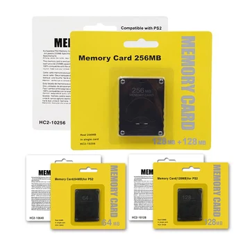 Ekspansi Kartu Memori Premium 64 128 256 MB Cocok untuk Micro SD untuk Sony Playstation untuk PS2