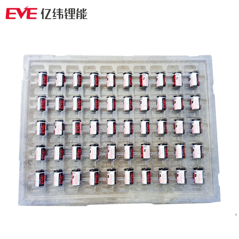 EVE ER14250 3.6 V 1 / 2AA Tidak Ada Baterai Lithium Primer yang Dapat Diisi Ulang untuk PLC Servo Sbsolute Value Encoder Pengontrol Suhu Probe - 3