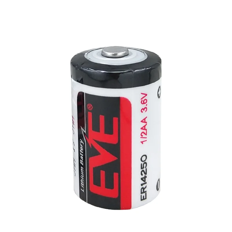 EVE ER14250 3.6 V 1 / 2AA Tidak Ada Baterai Lithium Primer yang Dapat Diisi Ulang untuk PLC Servo Sbsolute Value Encoder Pengontrol Suhu Probe - 5