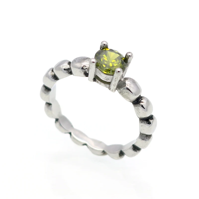 Fashion 316L Cincin Kawin Antik baja Titanium dengan Cincin Pertunangan Pesta Kristal untuk Wanita Perhiasan Wanita Cincin - 1