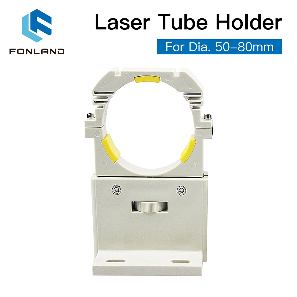 FONLAND CO2 Dudukan Tabung Laser Dudukan Plastik Fleksibel 50-80mm untuk Mesin Pemotong Ukiran Laser 50-180W - 4