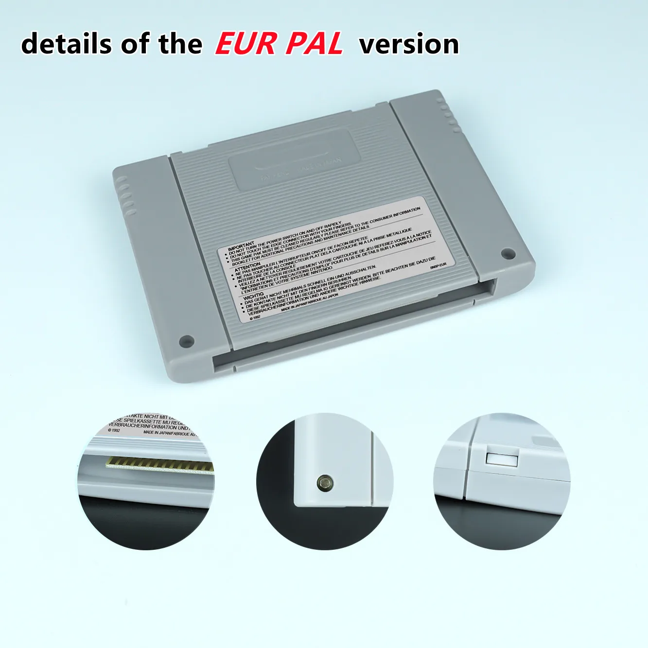 Game Aksi untuk Sparkster-Kartrid versi AS atau EUR tersedia untuk Konsol Video Game SNES - 3