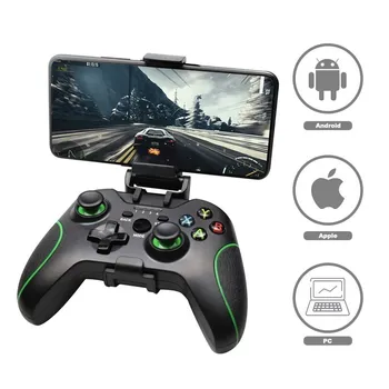 Gamepad Nirkabel Mendukung Bluetooth untuk Ponsel PS3 / IOS / Android/PC / Kotak TV Aksesori Ponsel Pengontrol Permainan Joystick USB untuk Xiaomi