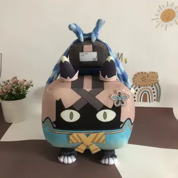 Genshin Impact Kirara Cosplay Kucing Boneka Mewah Kostum Kirara 30cm Boneka Lucu Kartun Hadiah Ulang Tahun Anak-anak