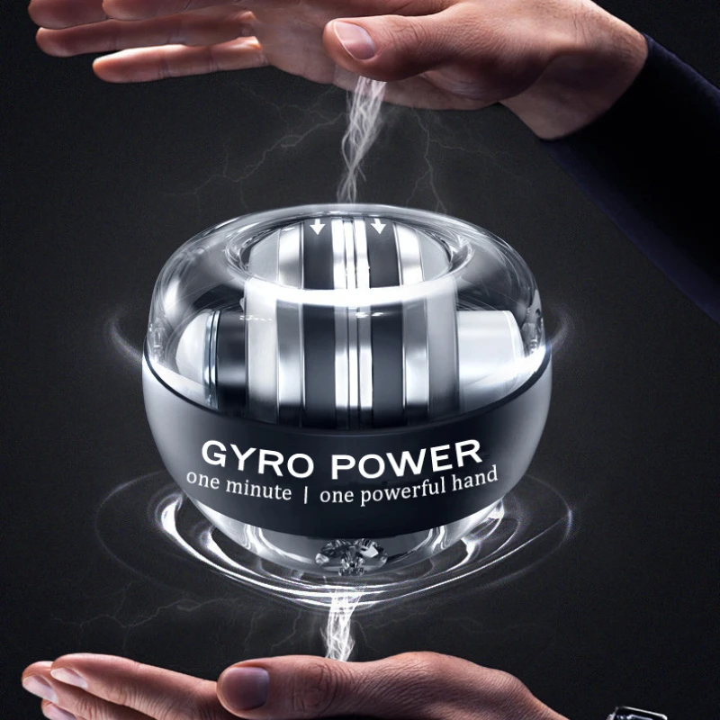 Gyroscopic Powerball Autostart Range Gyro Power Pergelangan Tangan Bola dengan Counter Lengan Tangan Kekuatan Otot Pelatih Kebugaran Peralatan - 1