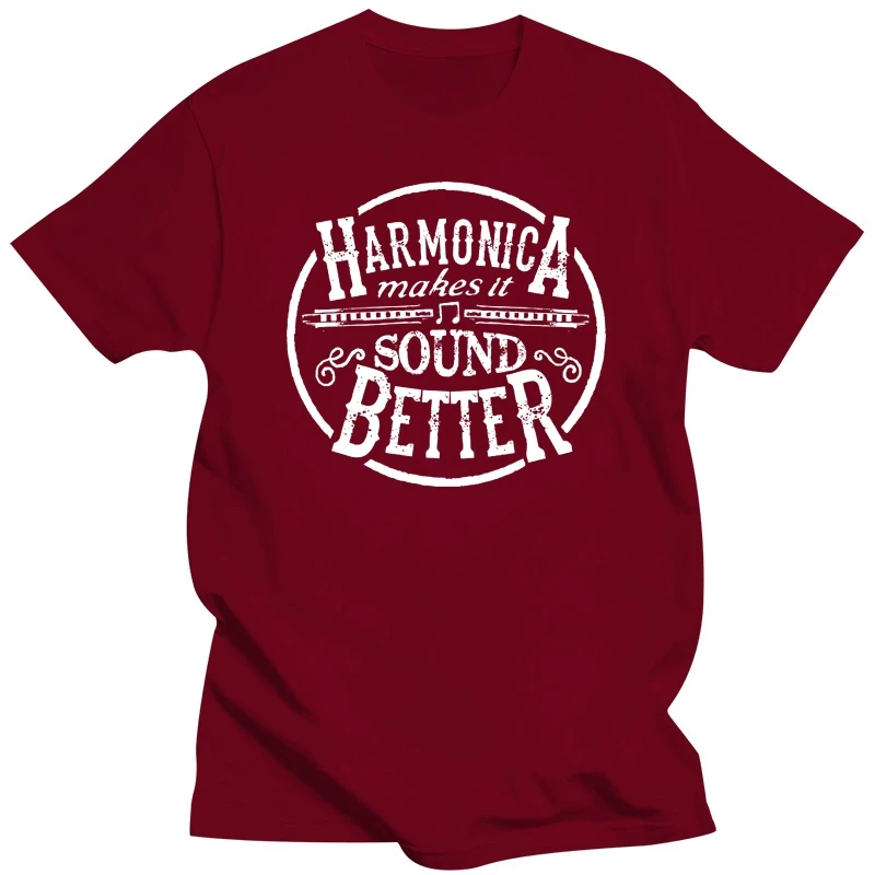 Harmonika Membuatnya Terdengar Lebih Baik T Shirt Ringan Gaya Vintage - 4