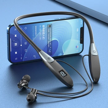 Headphone Nirkabel EARDECO Auriculares Deportivos Sport Dengan Mikrofon Headset Bluetooth Fone De Ouvido Sem Fio Inalambicos