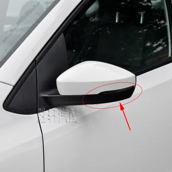 Hitam Putih Kiri/Kanan Sayap Cermin Penutup untuk VW Polo V MK5 6R 6C 2009-2017 Topi Pengganti