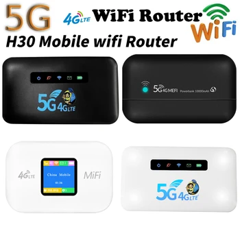 Hotspot Wifi Seluler 4G / 5G Router WiFi Nirkabel Saku CAT4 150Mbps Kartu Sim Router Seluler WiFi Internet Tak Terbatas Untuk Luar Ruangan